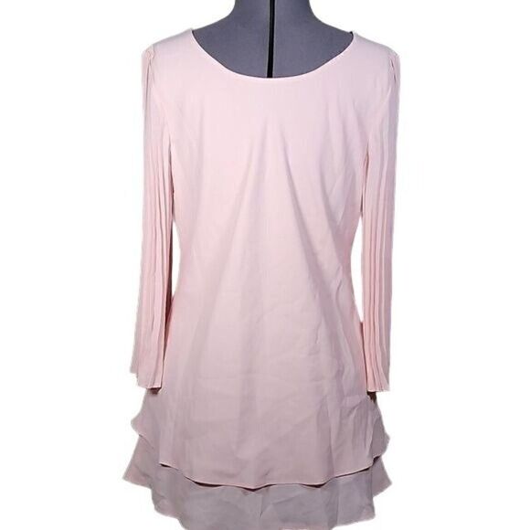 NWOT Laurie Felt Reversible Pleated Sleeve Blouse Sz XS - Picture 3 of 14